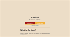 Desktop Screenshot of cardinalcss.com